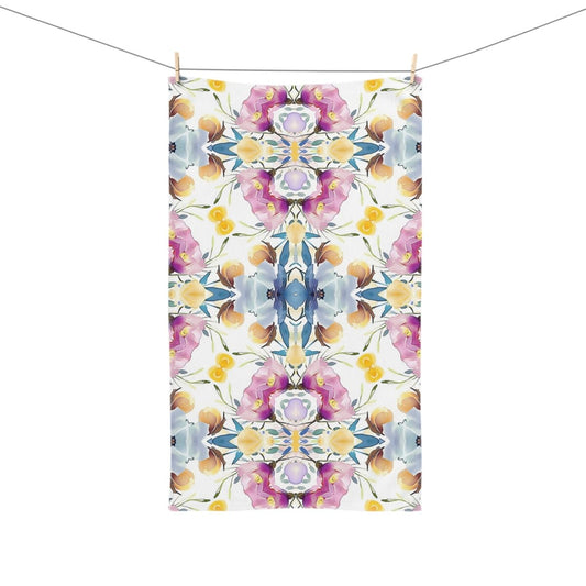 Aztec Floral Bow | Hand Towel - Hand Towel - Piccolo Fiore Prints