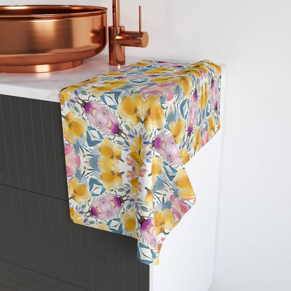 Aztec Floral Bow | Hand Towel - Hand Towel - Piccolo Fiore Prints