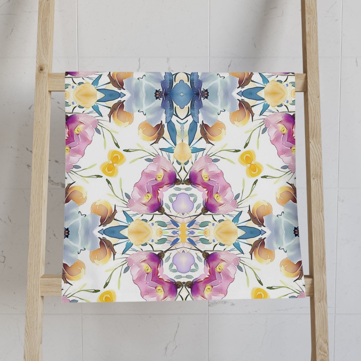 Aztec Floral Bow | Hand Towel - Hand Towel - Piccolo Fiore Prints