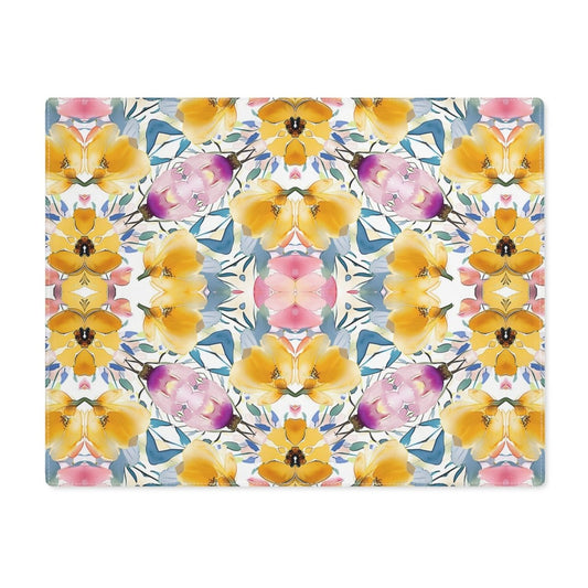 Aztec Floral Bow | Placemat - Cotton Twill Placemat - Piccolo Fiore Prints