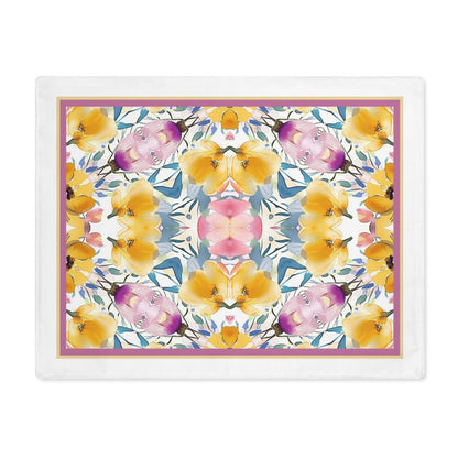 Aztec Floral Bow | Placemat - Cotton Twill Placemat - Piccolo Fiore Prints