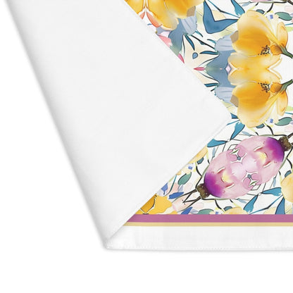 Aztec Floral Bow | Placemat - Cotton Twill Placemat - Piccolo Fiore Prints