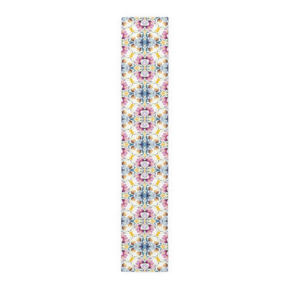 Aztec Floral Bow | Table Runner - Table Runner - Piccolo Fiore Prints