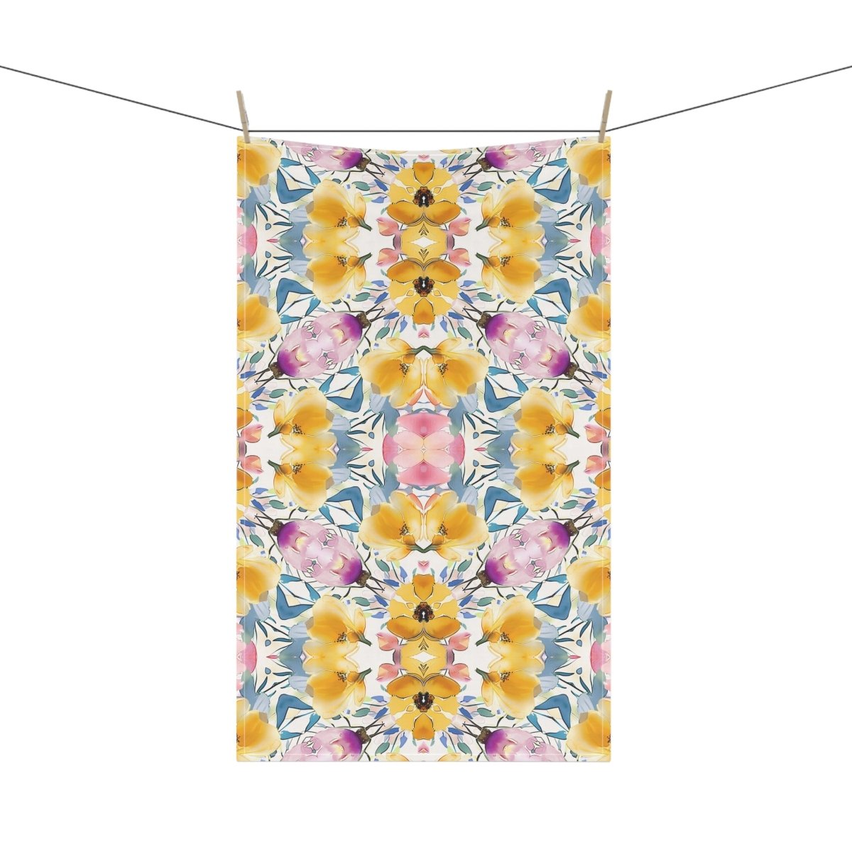 Aztec Floral Bow | Tea Towel - Tea Towel - Piccolo Fiore Prints