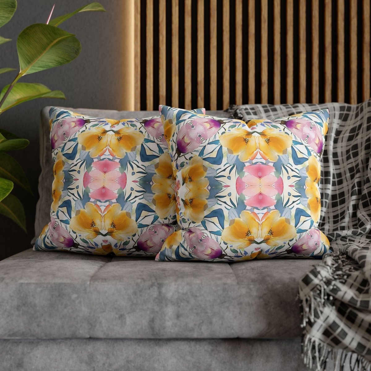Aztec Floral Bow | Throw Pillow - Throw Pillow - Piccolo Fiore Prints