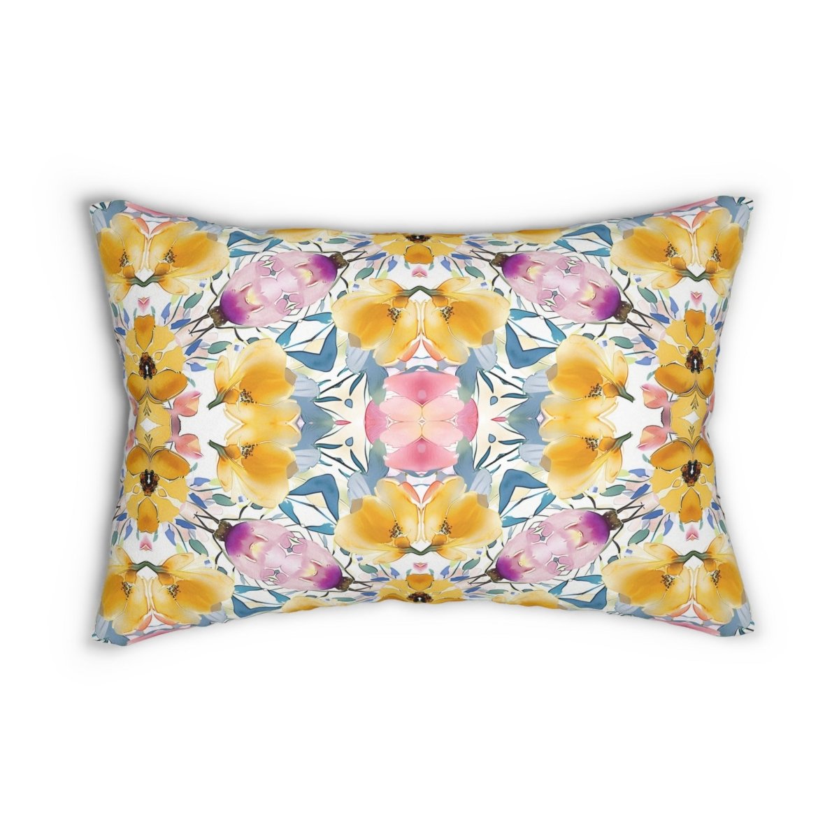 Aztec Floral Bow | Throw Pillow - Throw Pillow - Piccolo Fiore Prints