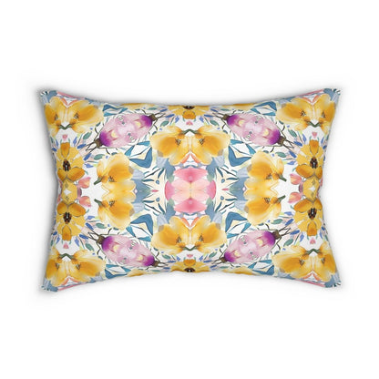 Aztec Floral Bow | Throw Pillow - Throw Pillow - Piccolo Fiore Prints