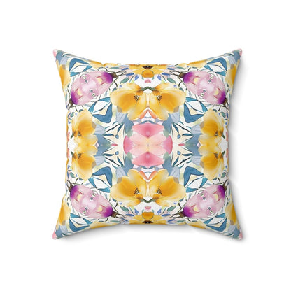 Aztec Floral Bow | Throw Pillow - Throw Pillow - Piccolo Fiore Prints