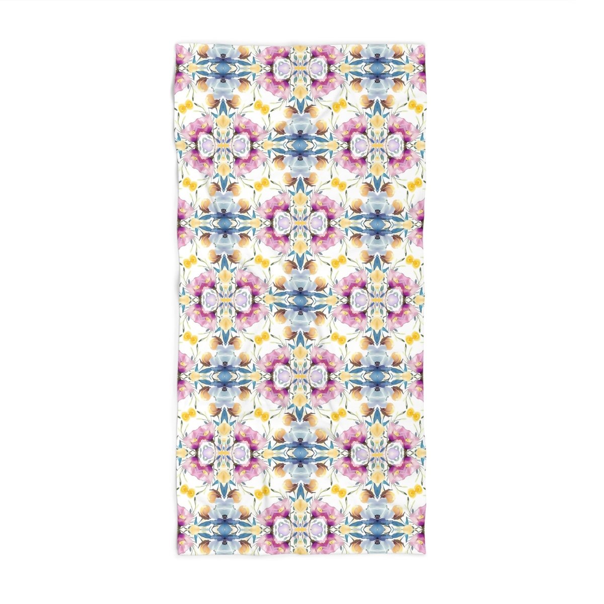 Aztec Floral Bows | Beach Towel - Beach Towel - Piccolo Fiore Prints