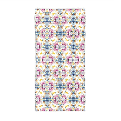 Aztec Floral Bows | Beach Towel - Beach Towel - Piccolo Fiore Prints
