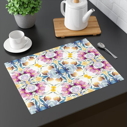 Aztec Floral Bows | Placemat - Cotton Twill Placemat - Piccolo Fiore Prints