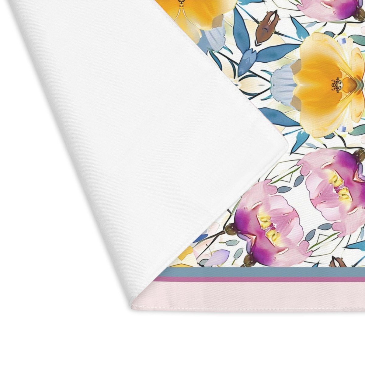 Aztec Floral Damask | Placemat - Cotton Twill Placemat - Piccolo Fiore Prints