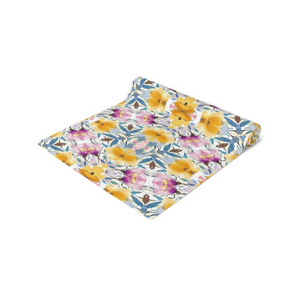 Aztec Floral Damask | Table Runner - Table Runner - Piccolo Fiore Prints