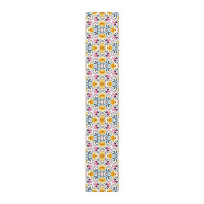 Aztec Floral Damask | Table Runner - Table Runner - Piccolo Fiore Prints