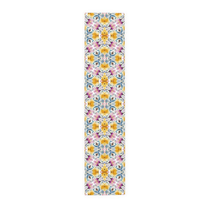 Aztec Floral Damask | Table Runner - Table Runner - Piccolo Fiore Prints