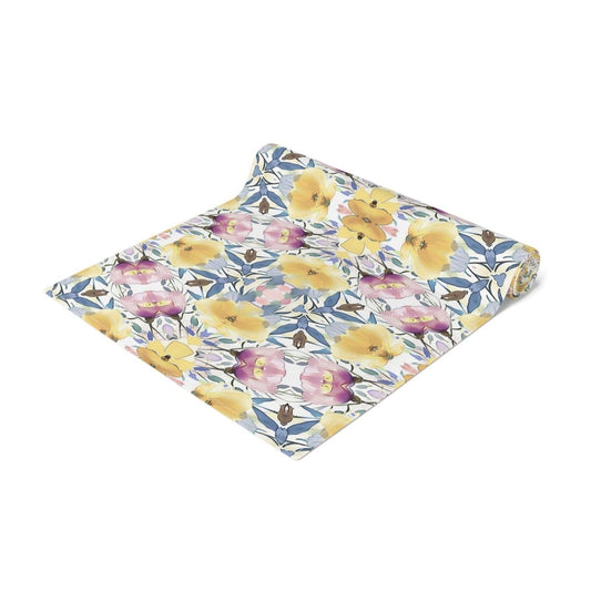 Aztec Floral Damask | Table Runner - Table Runner - Piccolo Fiore Prints