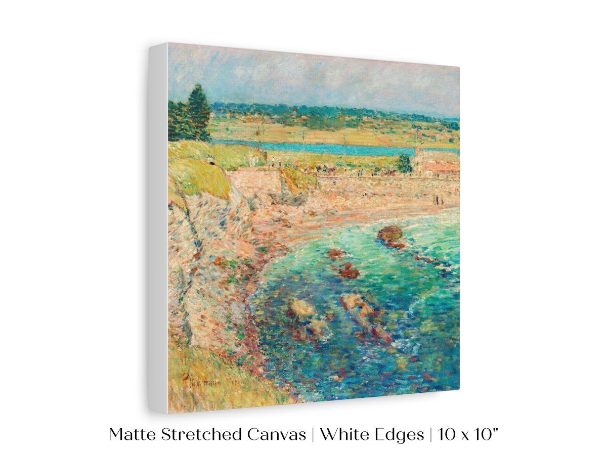 Bailey's Beach | P356 - Single Square Art Prints - Piccolo Fiore Prints