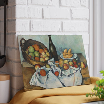 Basket of Apples | Glass Chopping Board - Glass Chopping Board - Piccolo Fiore Prints