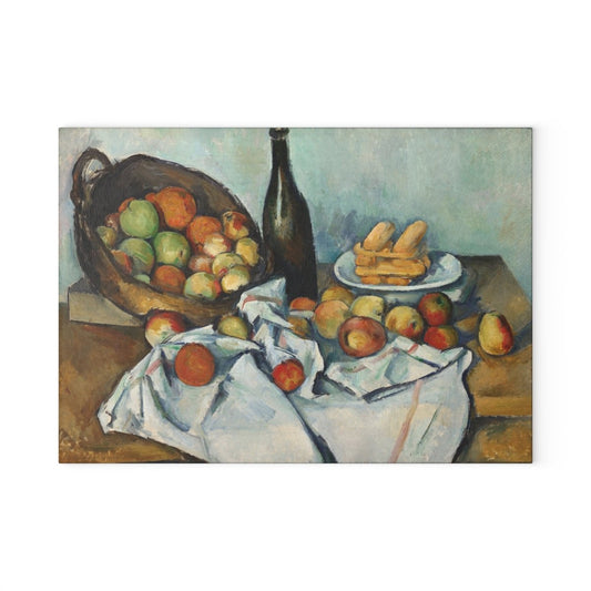 Basket of Apples | Glass Chopping Board - Glass Chopping Board - Piccolo Fiore Prints