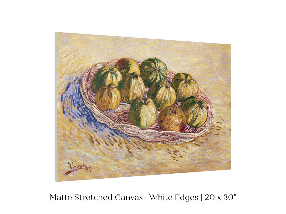 Basket of Apples | P27 - Single Art Prints - Piccolo Fiore Prints