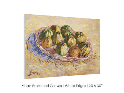 Basket of Apples | P27 - Single Art Prints - Piccolo Fiore Prints