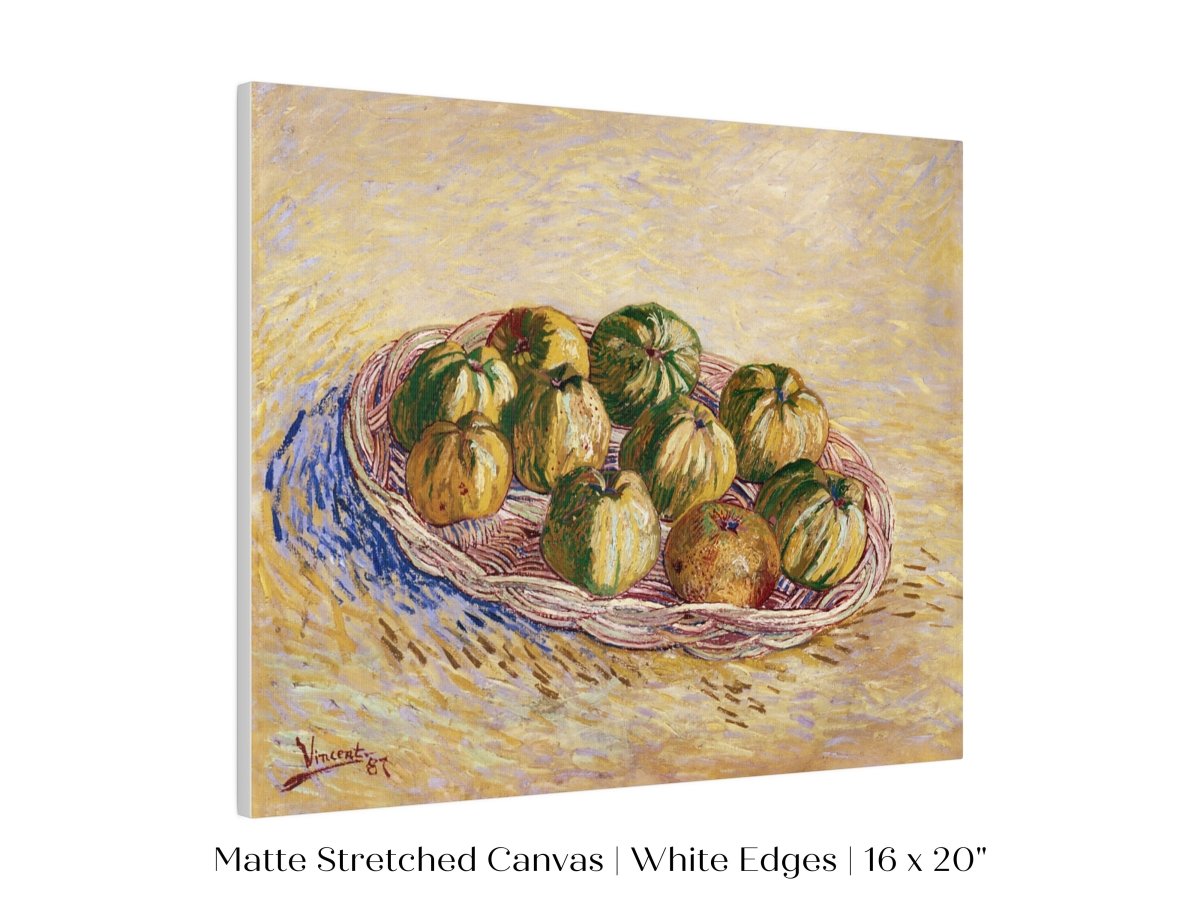 Basket of Apples | P27 - Single Art Prints - Piccolo Fiore Prints