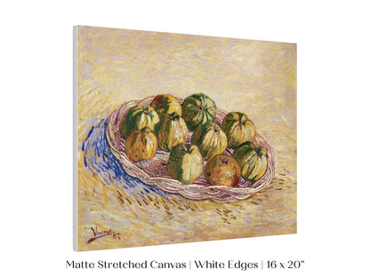 Basket of Apples | P27 - Single Art Prints - Piccolo Fiore Prints