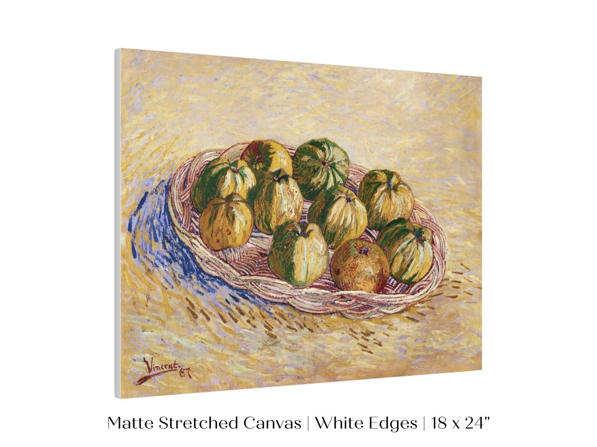 Basket of Apples | P27 - Single Art Prints - Piccolo Fiore Prints