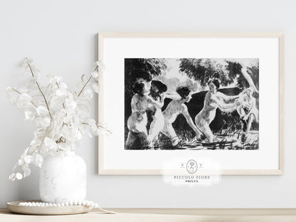Bathing | P446 - Single Art Prints - Piccolo Fiore Prints