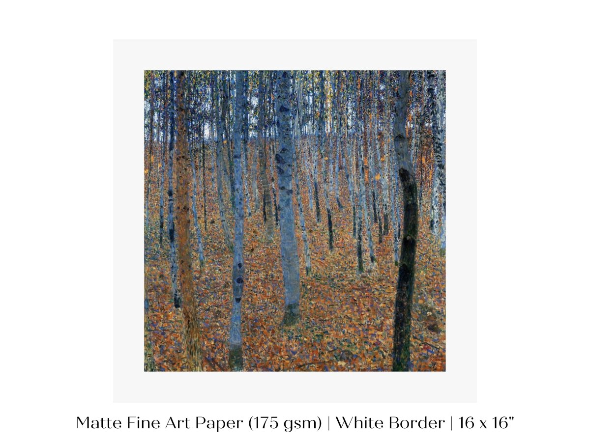 Beech Grove | P209 - Single Square Art Prints - Piccolo Fiore Prints