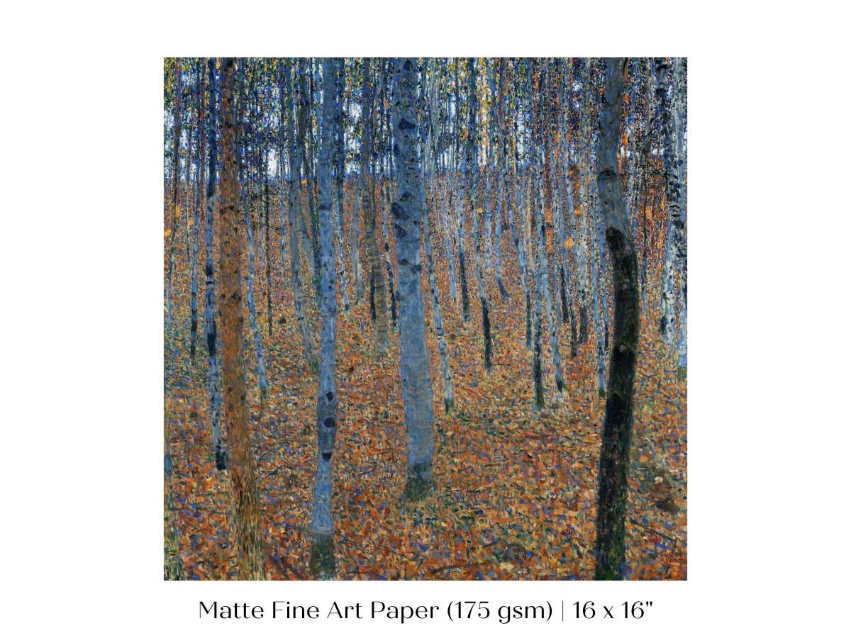Beech Grove | P209 - Single Square Art Prints - Piccolo Fiore Prints
