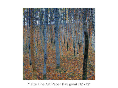 Beech Grove | P209 - Single Square Art Prints - Piccolo Fiore Prints