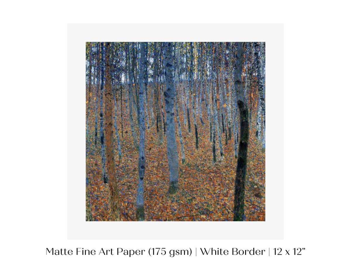 Beech Grove | P209 - Single Square Art Prints - Piccolo Fiore Prints
