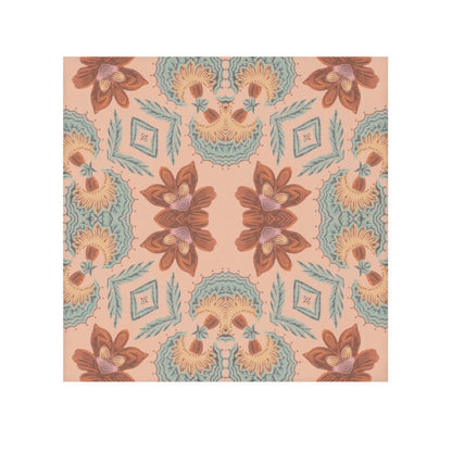 Bella Bouquet Floral Damask in Plaster Pink | Face Towel - Face Towel - Piccolo Fiore Prints