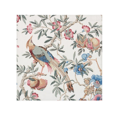 Birds and Fruit in Pastel | Face Towel - Face Towel - Piccolo Fiore Prints
