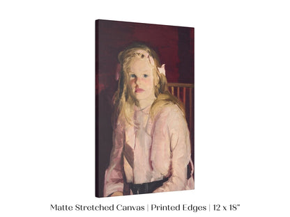 Blonde Haired Girl | P324 - Single Art Prints - Piccolo Fiore Prints