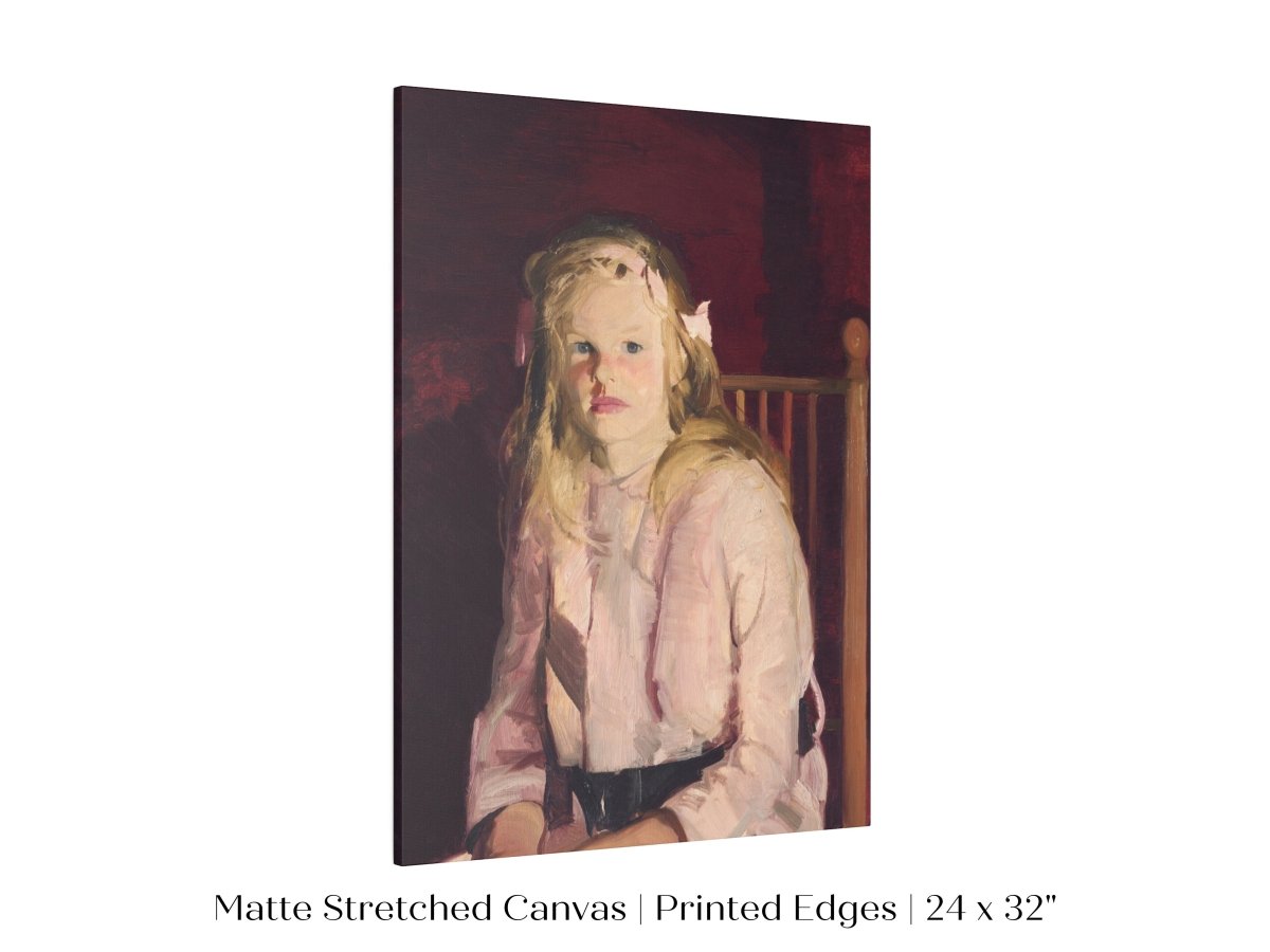 Blonde Haired Girl | P324 - Single Art Prints - Piccolo Fiore Prints