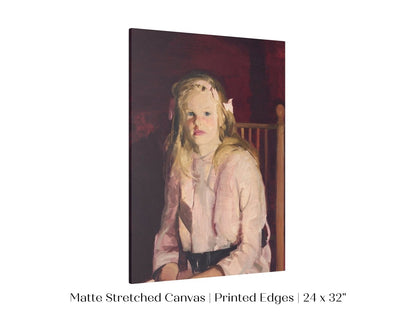 Blonde Haired Girl | P324 - Single Art Prints - Piccolo Fiore Prints