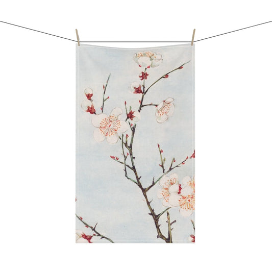 Blossoming Plum Branches | Tea Towel - Tea Towel - Piccolo Fiore Prints