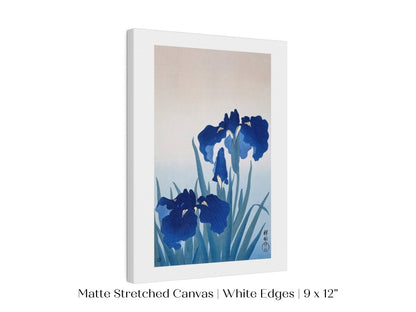 Blue Iris | Vintage Japanese Art | P156 - Single Art Prints - Piccolo Fiore Prints