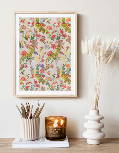 Vintage Floral Wallpaper Pattern | P145