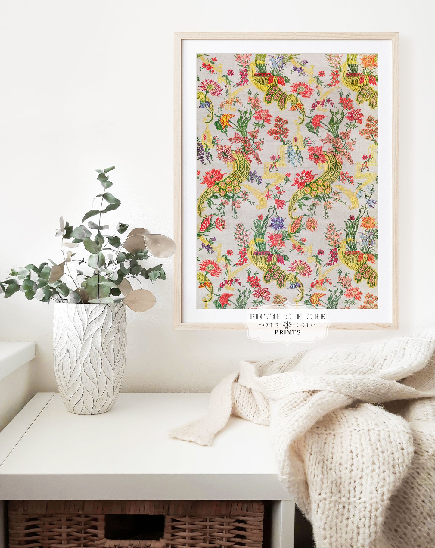 Vintage Floral Wallpaper Pattern | P145