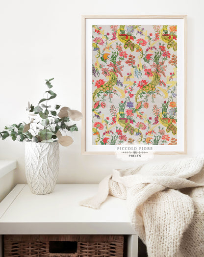 Vintage Floral Wallpaper Pattern | P145
