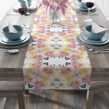 Bold Bloom Elipse | Table Runner - Table Runner - Piccolo Fiore Prints