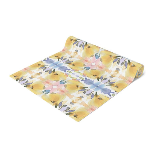 Bold Bloom Floral Cross | Table Runner - Table Runner - Piccolo Fiore Prints