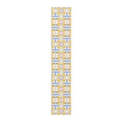 Bold Bloom Floral Cross | Table Runner - Table Runner - Piccolo Fiore Prints