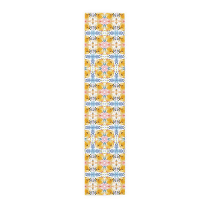 Bold Bloom Floral Cross | Table Runner - Table Runner - Piccolo Fiore Prints