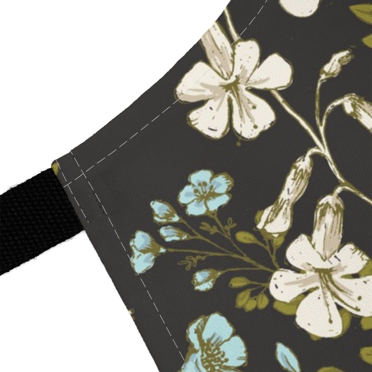 Botanical Monogram in Black and Cream | Apron - Aprons - Piccolo Fiore Prints