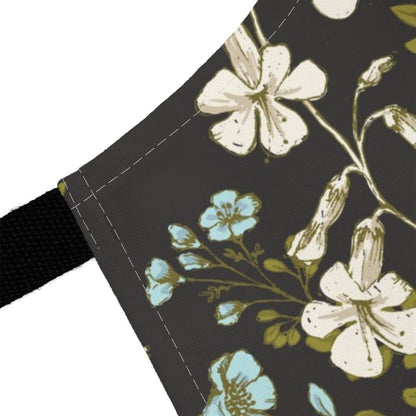 Botanical Monogram in Black and Cream | Apron - Aprons - Piccolo Fiore Prints