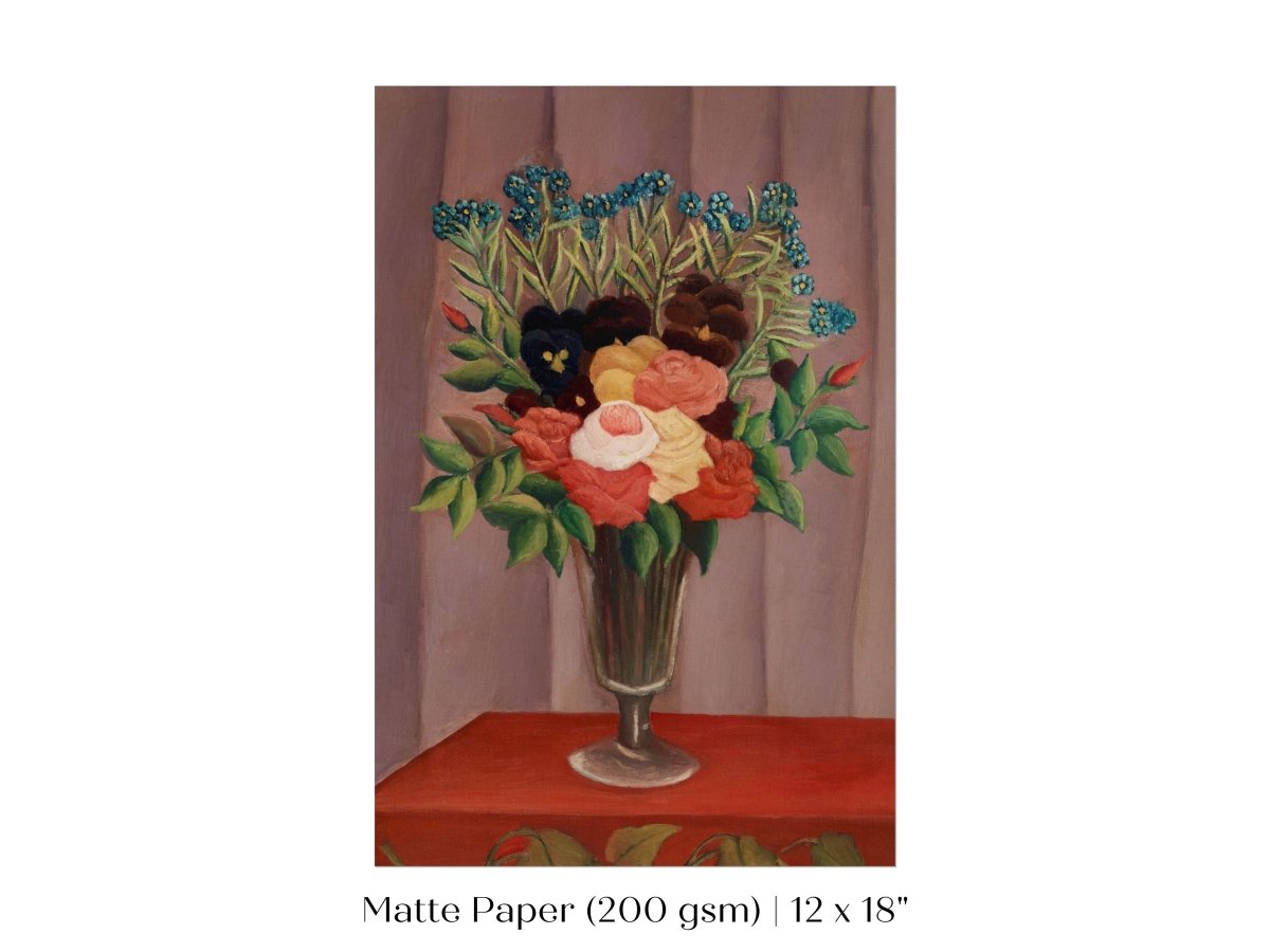 Bouquet of Flowers | P296 - Single Art Prints - Piccolo Fiore Prints